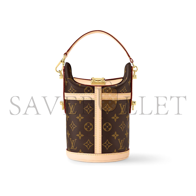 LOUIS VUITTON MASTER DUFFLE BAG MONOGRAM BROWN M43587 (22*23*14cm)